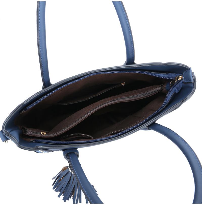 New Classical Lady handbag Set Navyblue - Obeezi.com