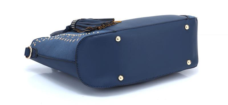 New Classical Lady handbag Set Navyblue - Obeezi.com