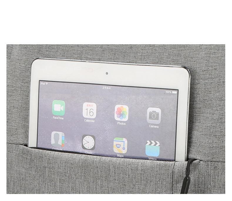 New Dimension Anti-theft Smart Laptop Backpack with USB Port - Black - Obeezi.com