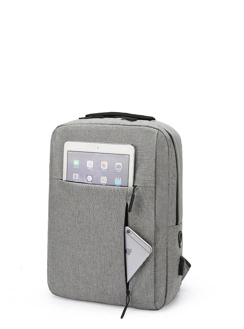 New Dimension Anti-theft Smart Laptop Backpack with USB Port - Blue - Obeezi.com