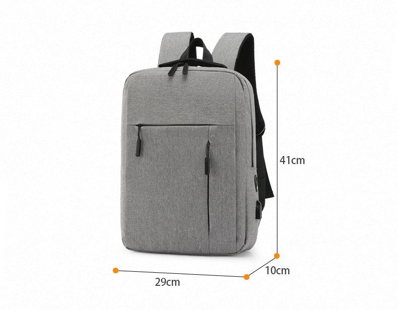 New Dimension Anti-theft Smart Laptop Backpack with USB Port - Blue - Obeezi.com