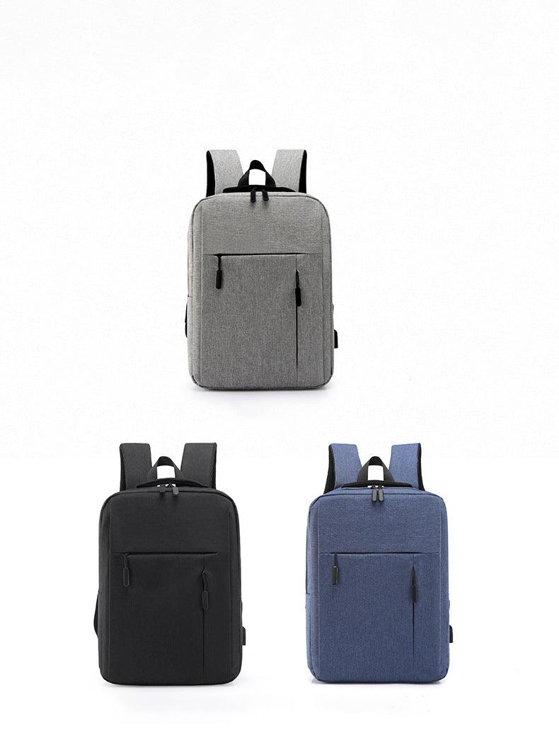 New Dimension Anti-theft Smart Laptop Backpack with USB Port - Blue - Obeezi.com