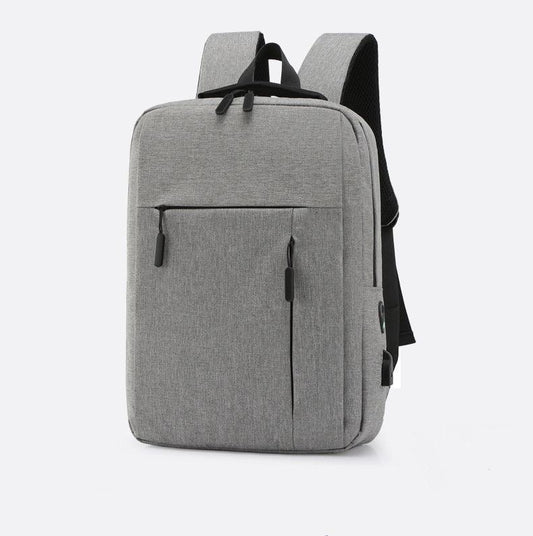 New Dimension Anti-theft Smart Laptop Backpack with USB Port - Grey - Obeezi.com