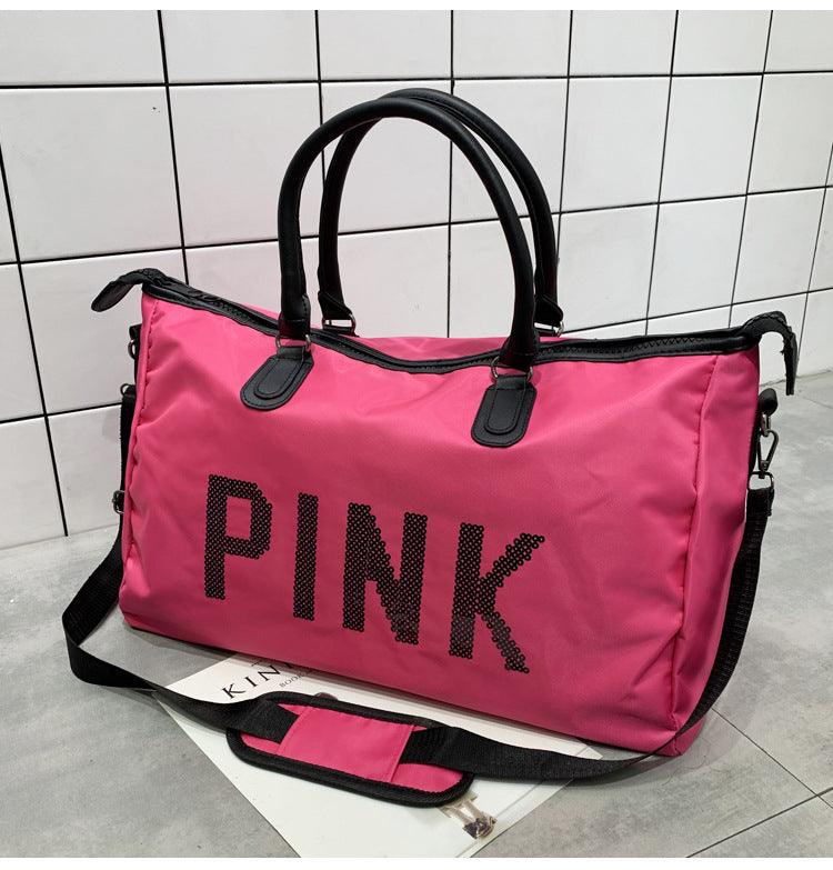 New Fashion High Quality Travel Bag- Pink - Obeezi.com