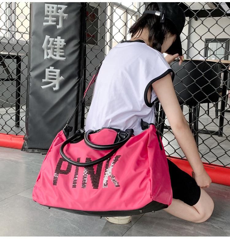 New Fashion High Quality Travel Bag- Pink - Obeezi.com