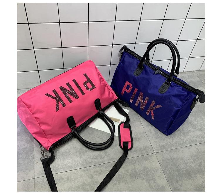 New Fashion High Quality Travel Bag- Pink - Obeezi.com