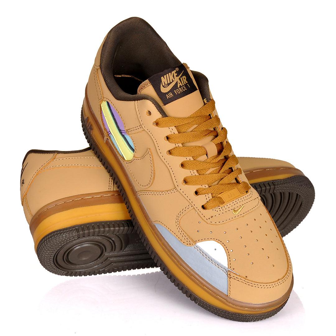 NK 1 Low N7 LV8 Utility Light Brown Sneakers - Obeezi.com
