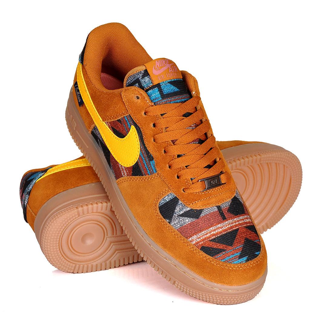 NK 1 Low N7 LV8 Utility Sneakers - Brown - Obeezi.com