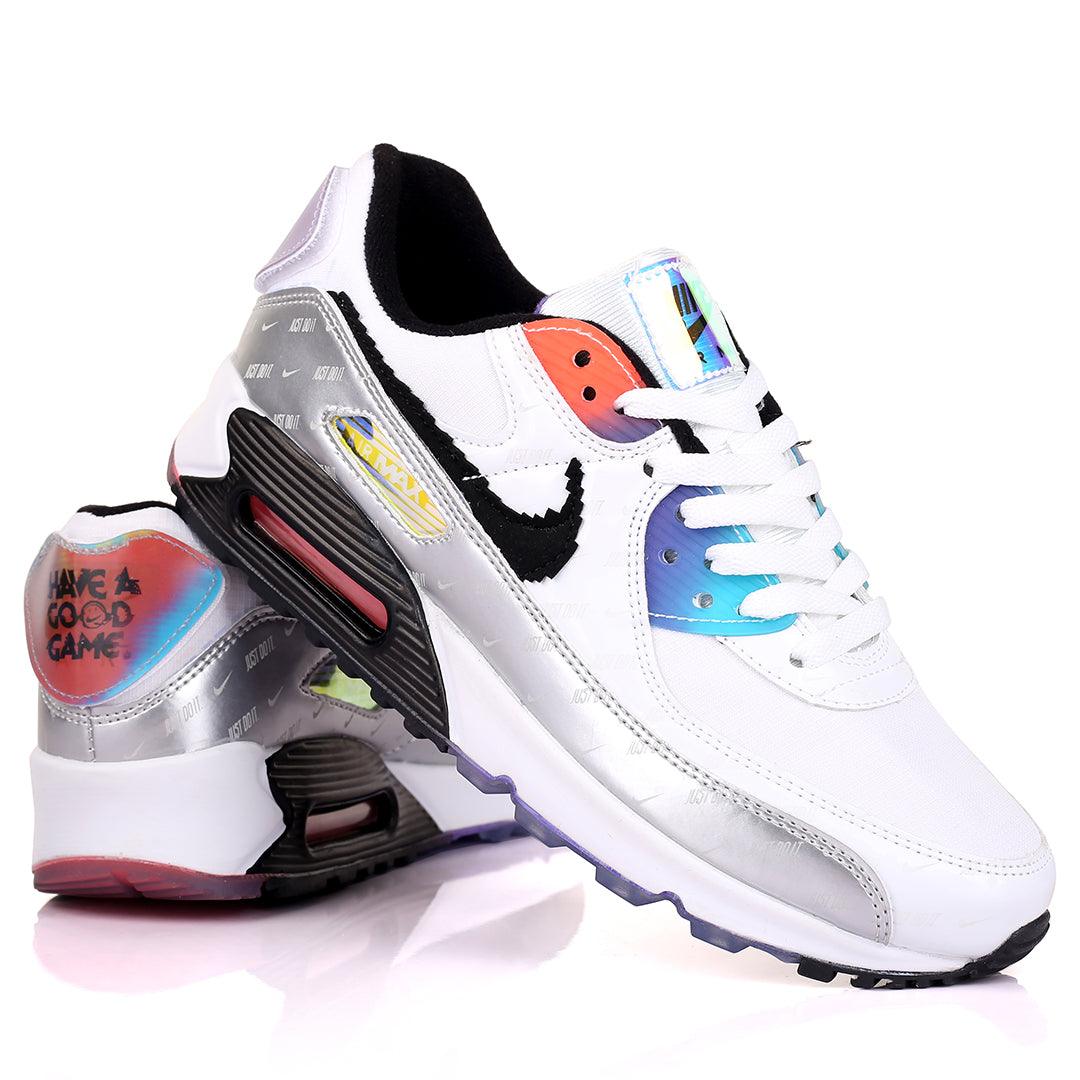 NK Classic Multi-Coloured And Logo Designed Sneakers - Obeezi.com