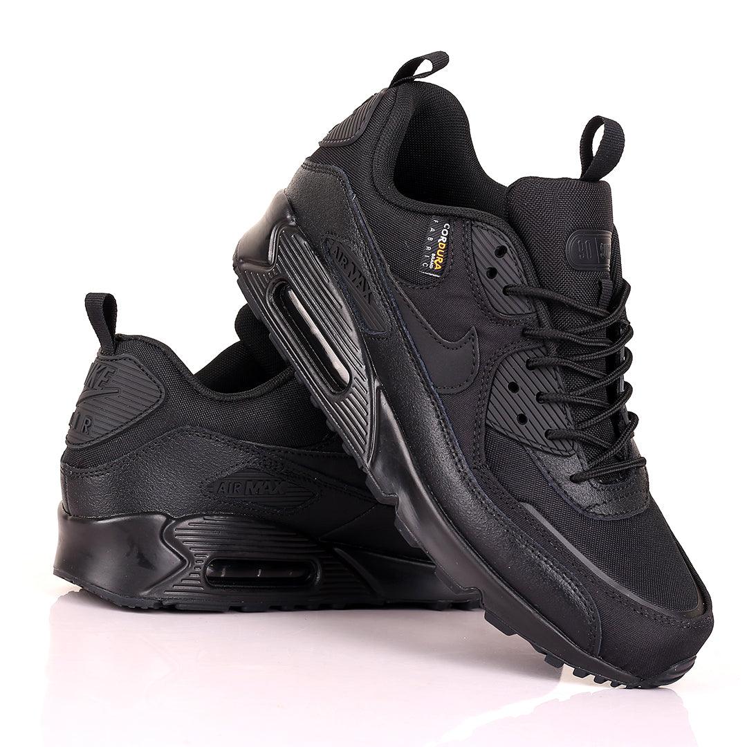 NK Cordura All Black Comfy Sneakers - Obeezi.com
