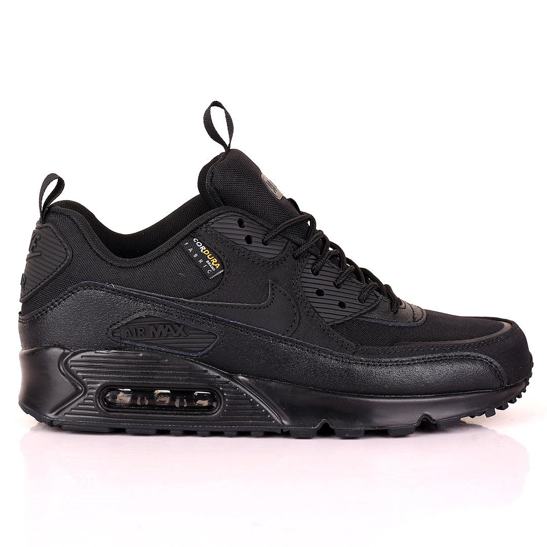 NK Cordura All Black Comfy Sneakers - Obeezi.com