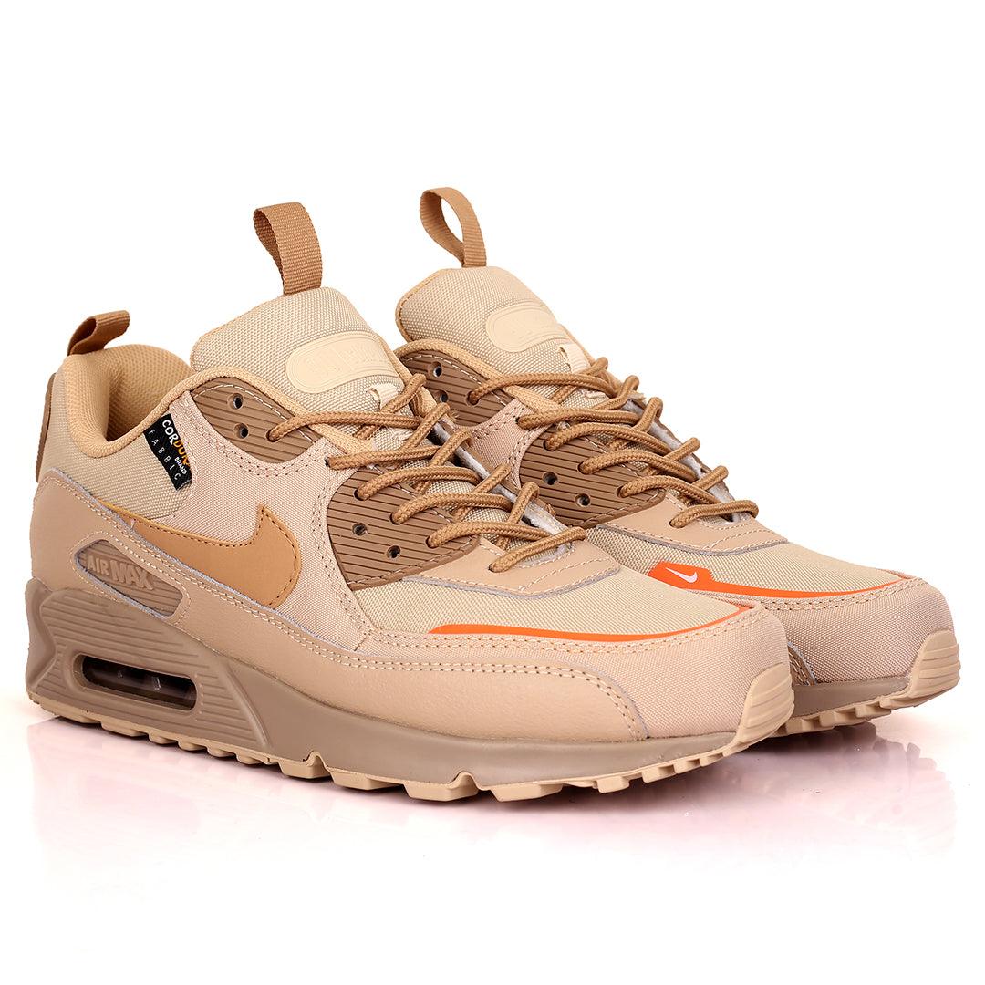 NK Cordura All Brown Comfy Sneakers - Obeezi.com