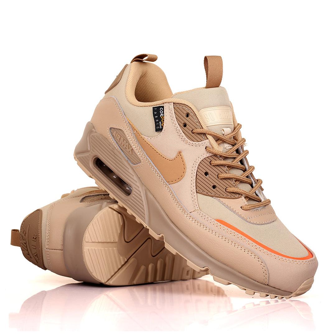 NK Cordura All Brown Comfy Sneakers - Obeezi.com