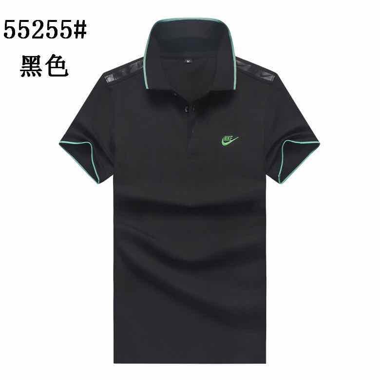 Nk Custom Plain T-shirt Side Logo-black - Obeezi