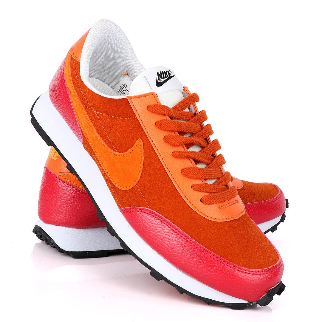 NK Dbreak SP Orange and Pink Sneakers - Obeezi