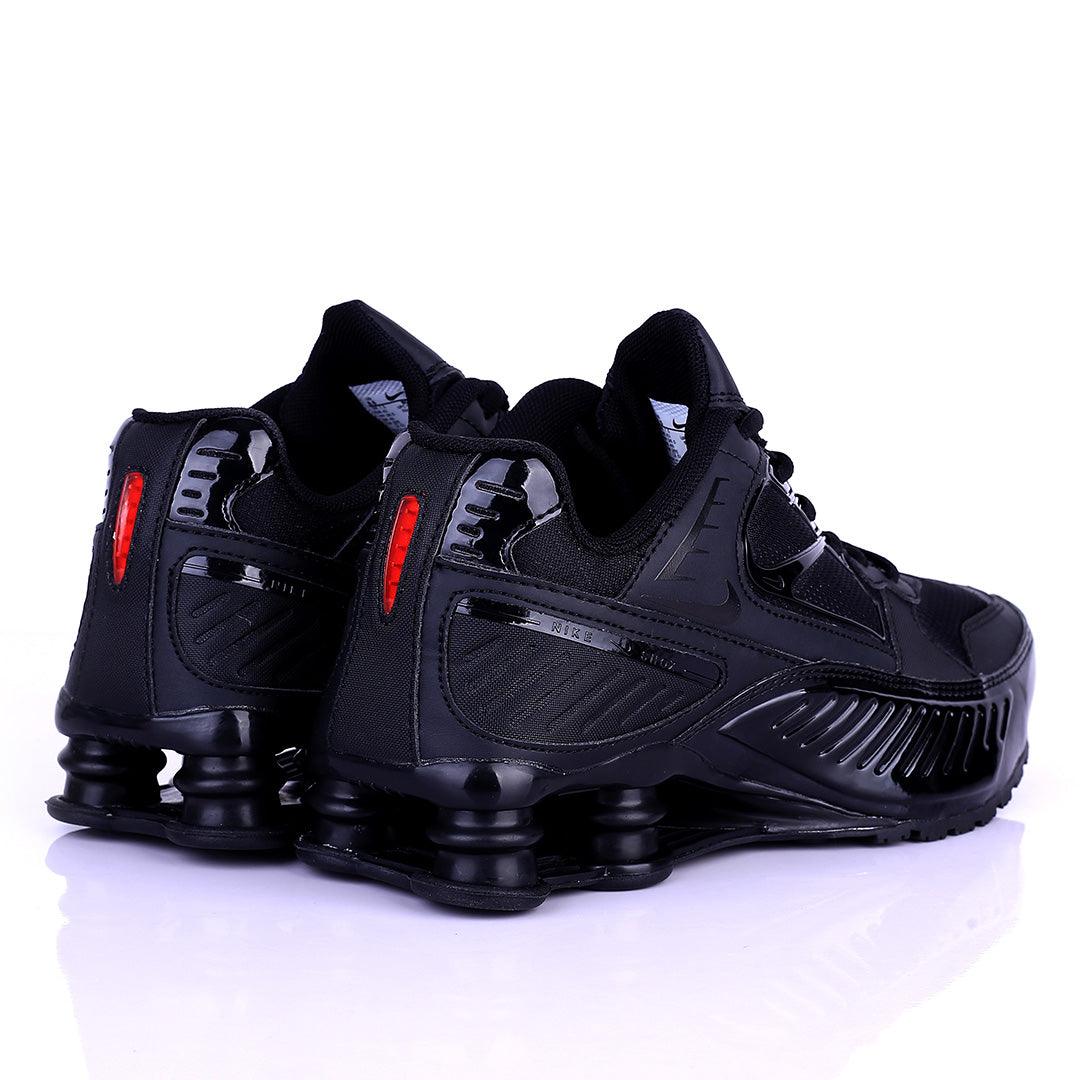 NK Flyknit Black Exquisite Designed Lace up Sneakers - Obeezi.com