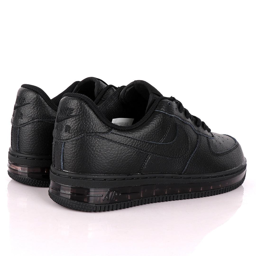 NK Force 1 Translucent Panel Designed Sneakers- Black - Obeezi
