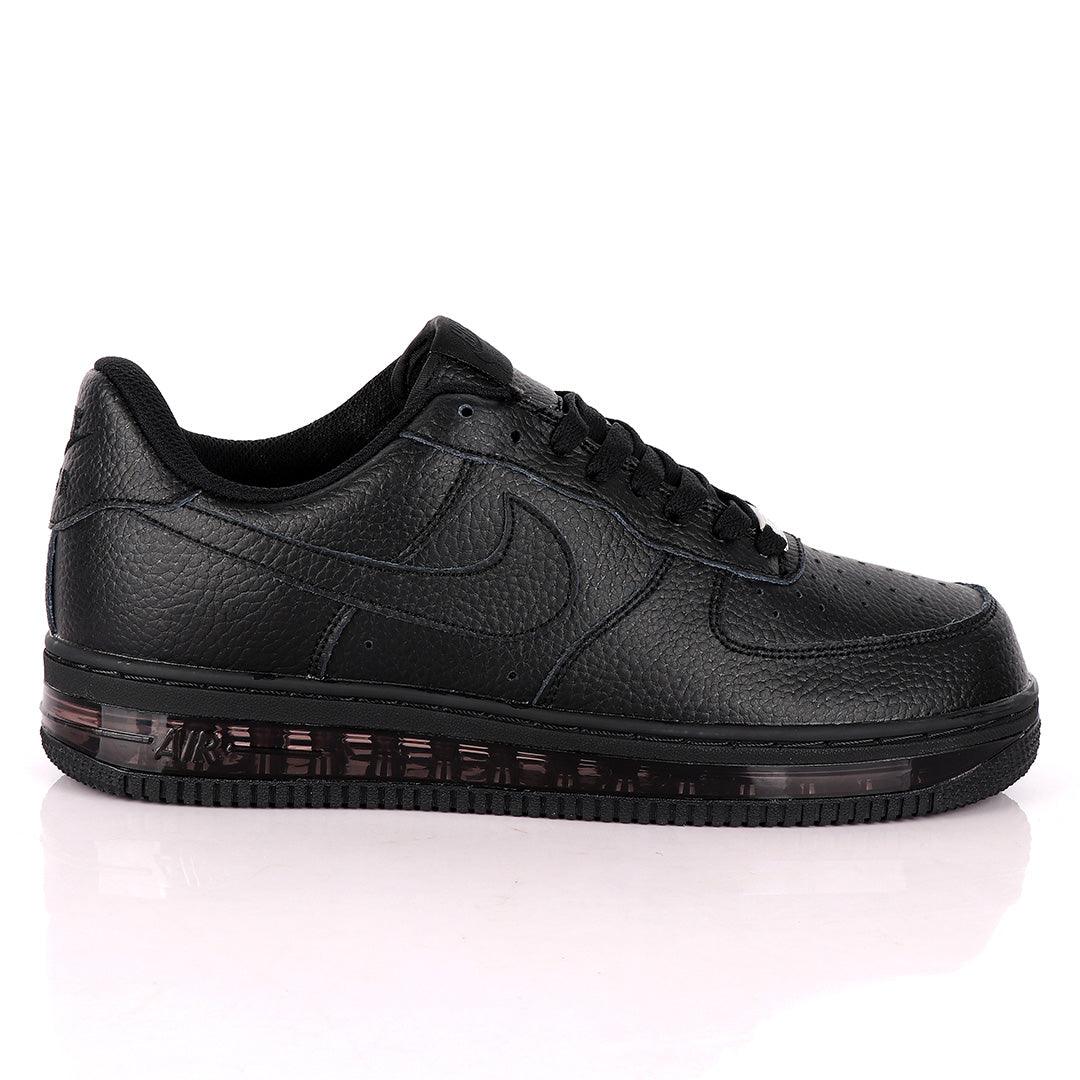 NK Force 1 Translucent Panel Designed Sneakers- Black - Obeezi