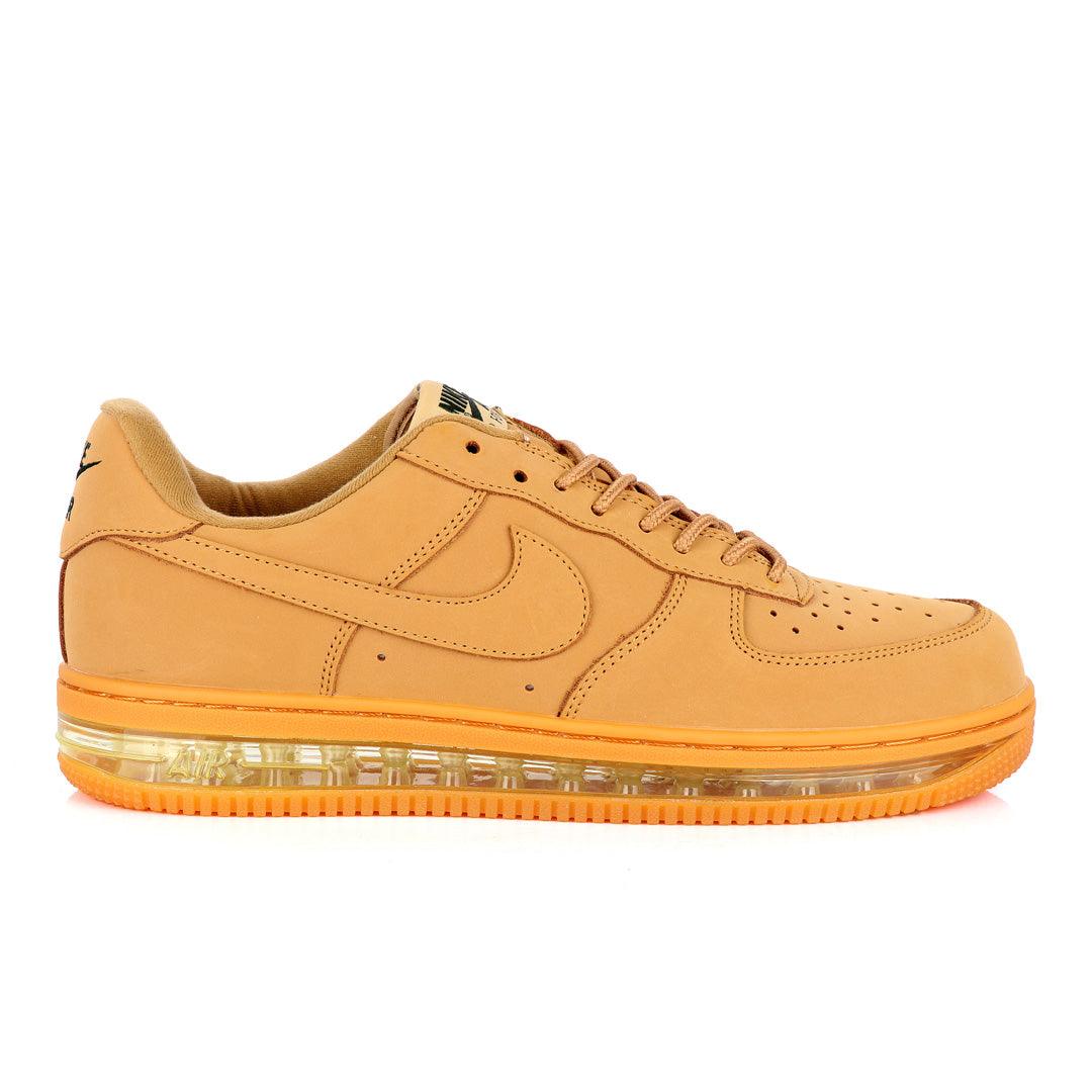 NK Force 1 Translucent Panel Designed Sneakers- Brown - Obeezi