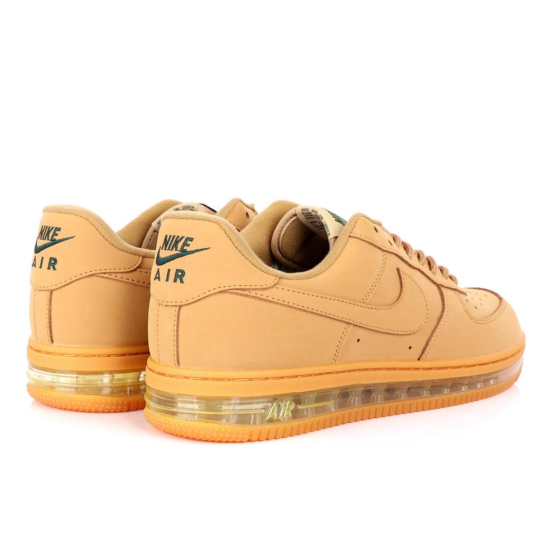 NK Force 1 Translucent Panel Designed Sneakers- Brown - Obeezi