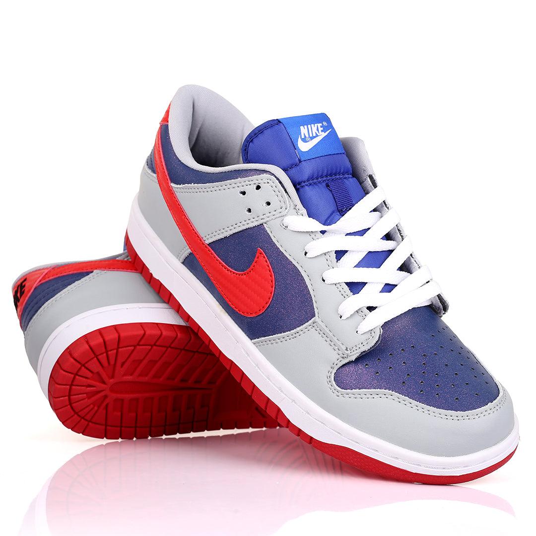 NK Force Dunk Low Multi Color Logo Designed Men's Sneakers - Obeezi.com