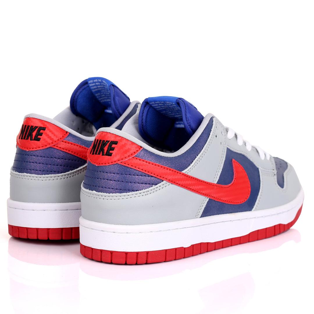 NK Force Dunk Low Multi Color Logo Designed Men's Sneakers - Obeezi.com