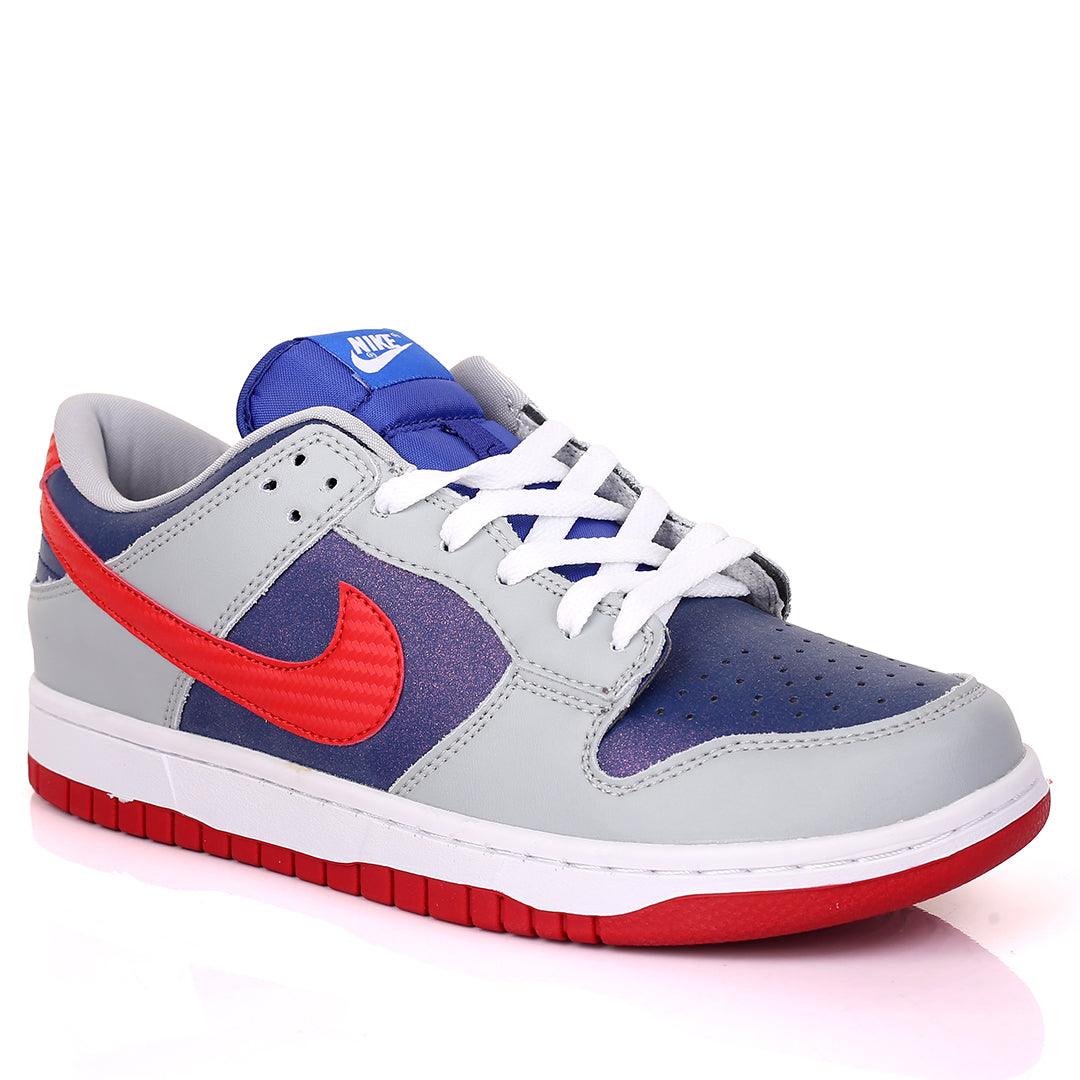 NK Force Dunk Low Multi Color Logo Designed Men's Sneakers - Obeezi.com