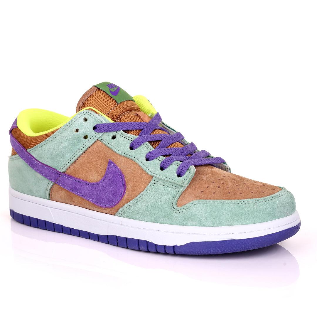 NK Force Dunk Low Sp Multi Colors suede Men's Sneakers - Obeezi.com