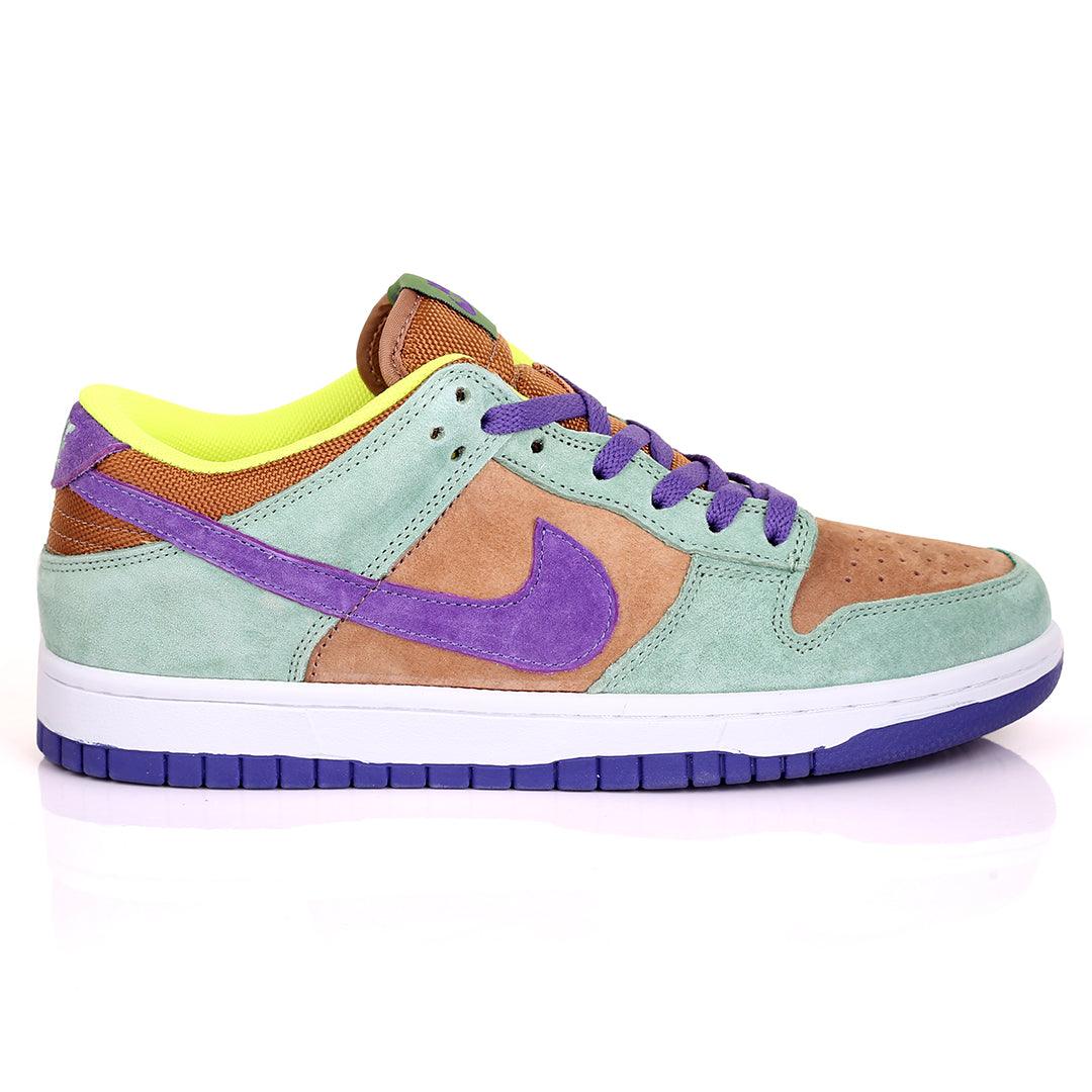 NK Force Dunk Low Sp Multi Colors suede Men's Sneakers - Obeezi.com