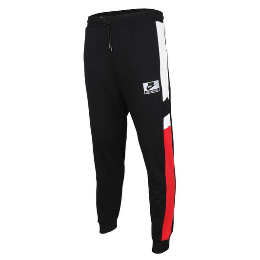 NK International Sportswear Men's Joggers- Black Red - Obeezi