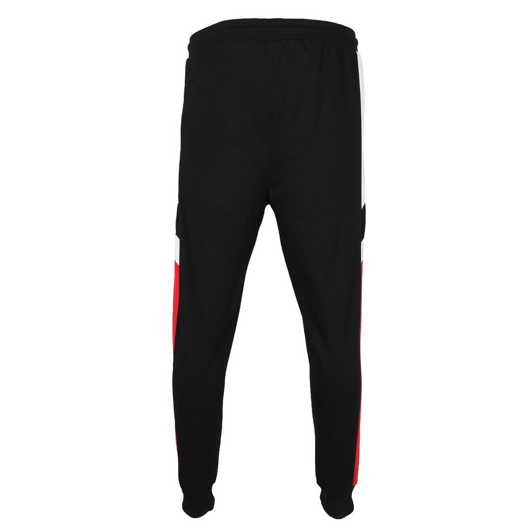 NK International Sportswear Men's Joggers- Black Red - Obeezi