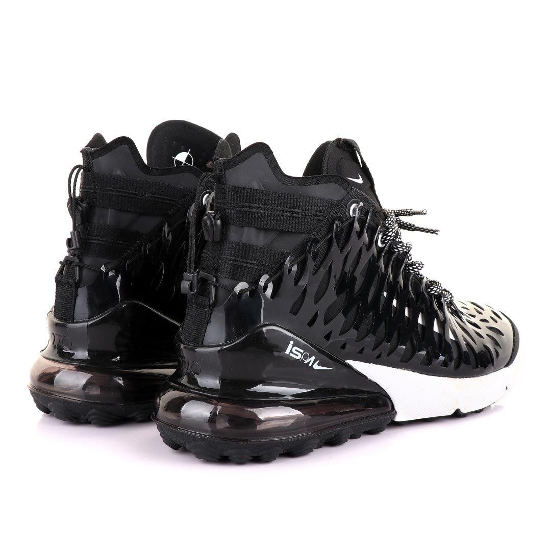 NK Ispa Air Max 270 Black And White Sneakers - Obeezi