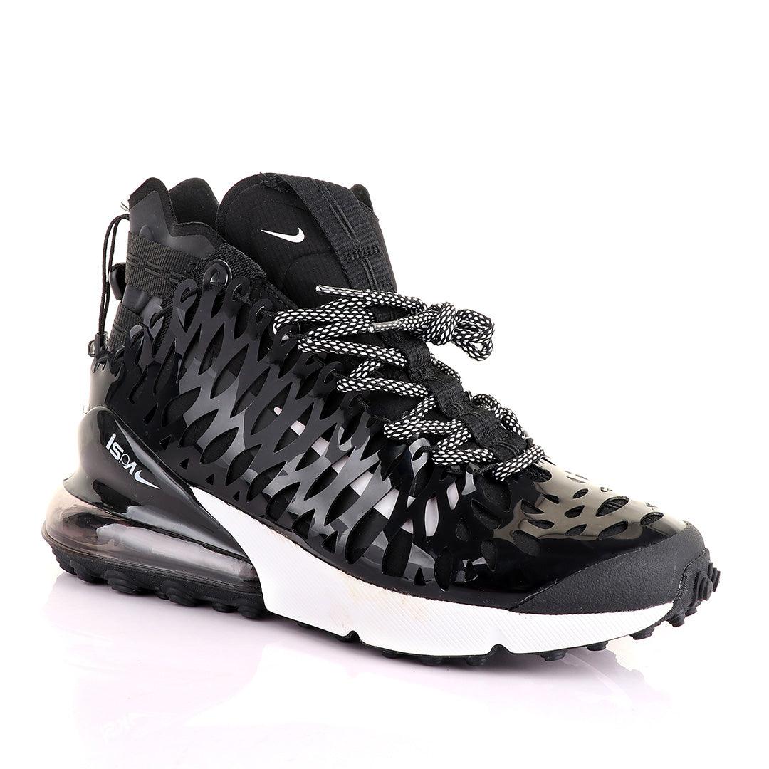 NK Ispa Air Max 270 Black And White Sneakers - Obeezi