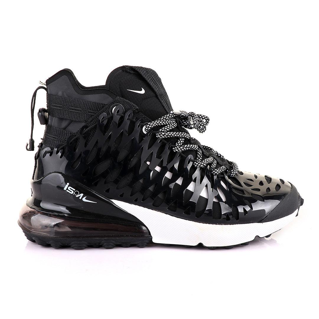 NK Ispa Air Max 270 Black And White Sneakers - Obeezi