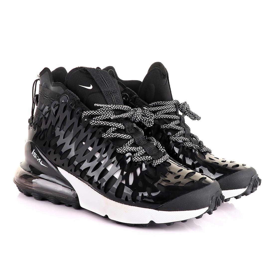 NK Ispa Air Max 270 Black And White Sneakers - Obeezi