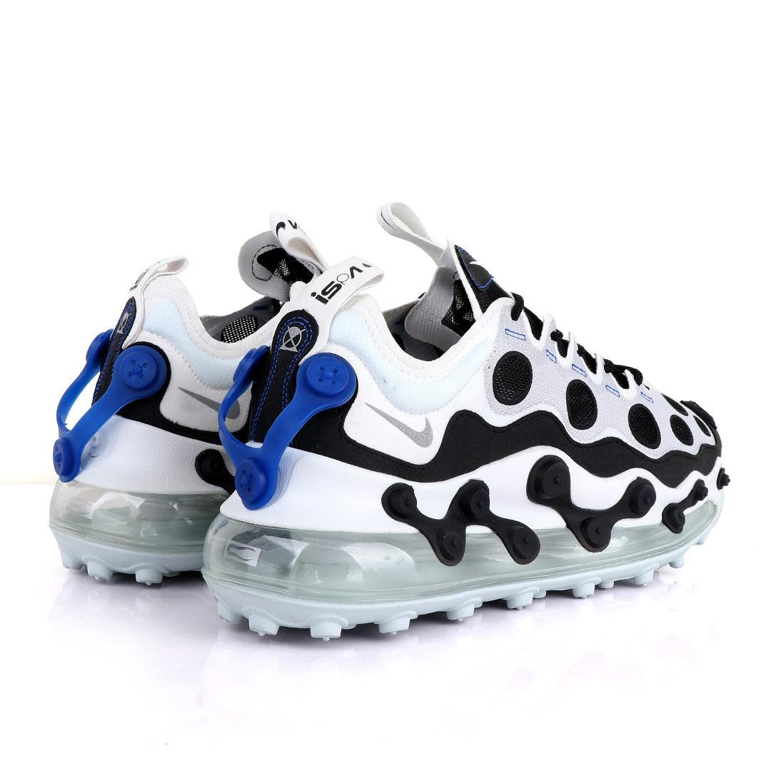 Nk Ispa Airmax 720 Adapt Black Poka Dot White Sneakers - Obeezi