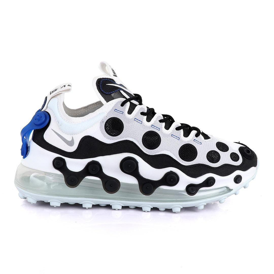 Nk Ispa Airmax 720 Adapt Black Poka Dot White Sneakers - Obeezi