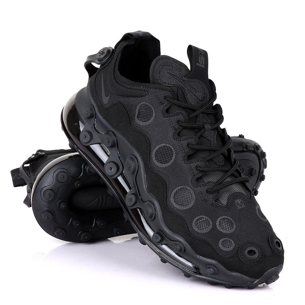 Nk Ispa AM 720 Adapt Black Poka Dot Black Sneakers - Obeezi