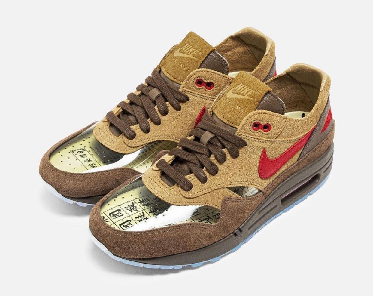 NK Kiss Of Death Travis Scott 2021 Transparent Front Sneakers - Brown - Obeezi.com