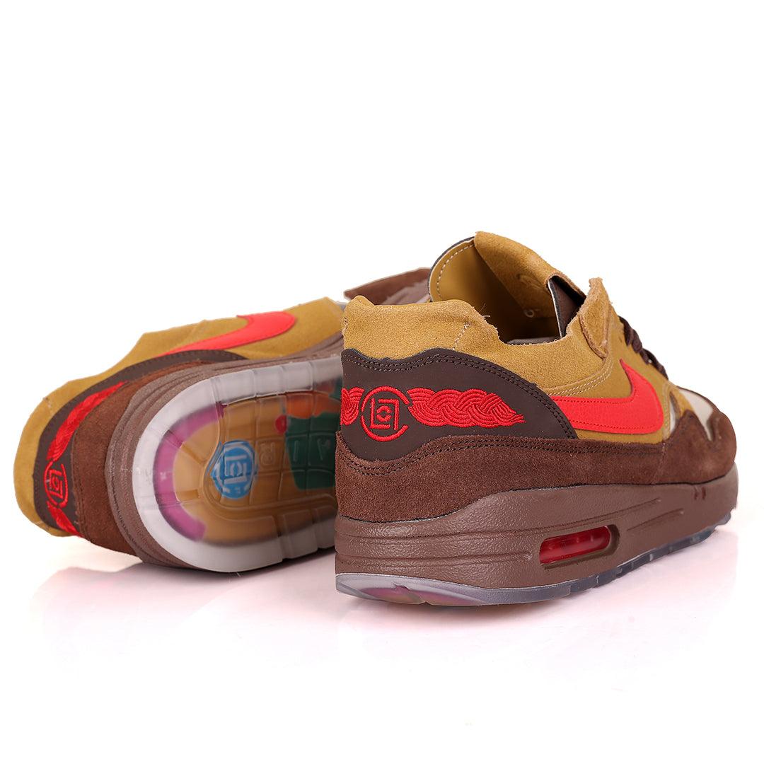 NK Kiss Of Death Travis Scott 2021 Transparent Front Sneakers - Brown - Obeezi.com