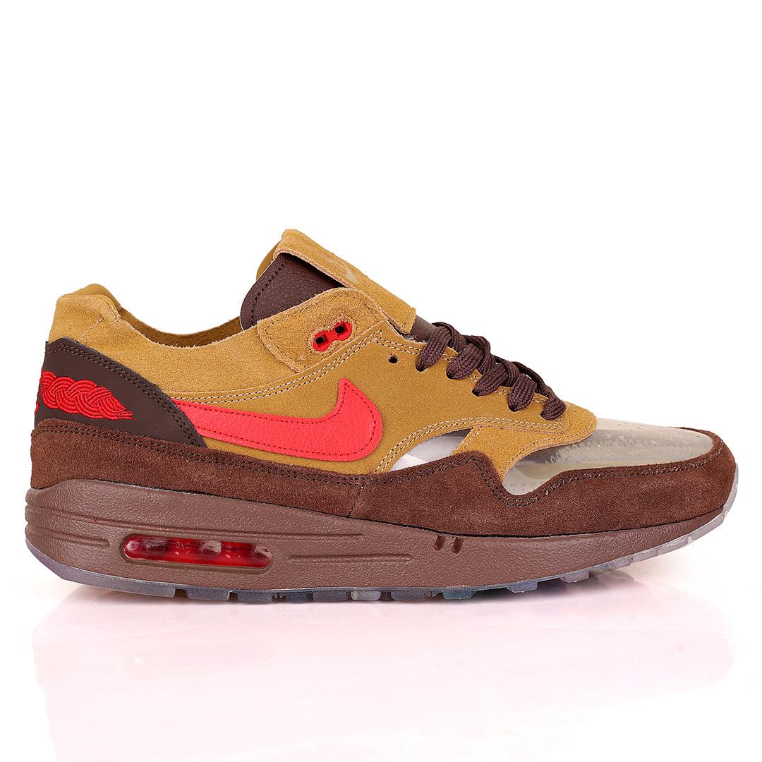 NK Kiss Of Death Travis Scott 2021 Transparent Front Sneakers - Brown - Obeezi.com