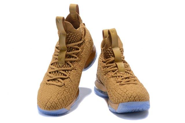 NK Lebron XV 15 EP Bronze Gold James Trainers Men's Basketball Shoes - Obeezi