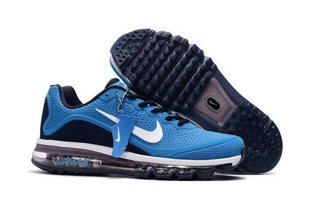 NK MAX 2017 KPU Royal Blue Men's Running Sneakers - Obeezi