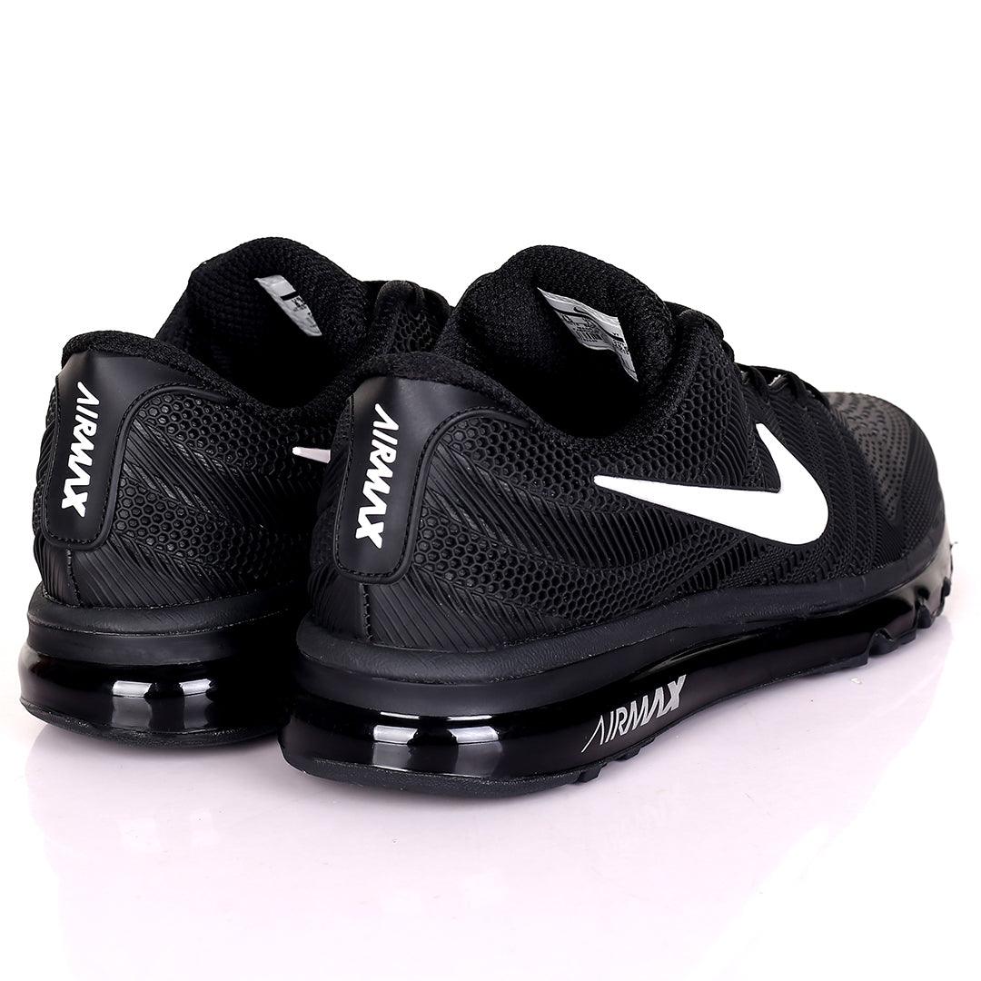 NK MAX 2017 Sneakers-Black White - Obeezi.com