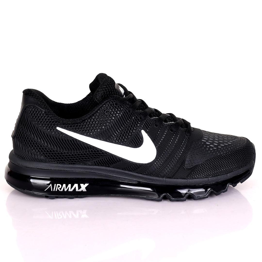 NK MAX 2017 Sneakers-Black White - Obeezi.com