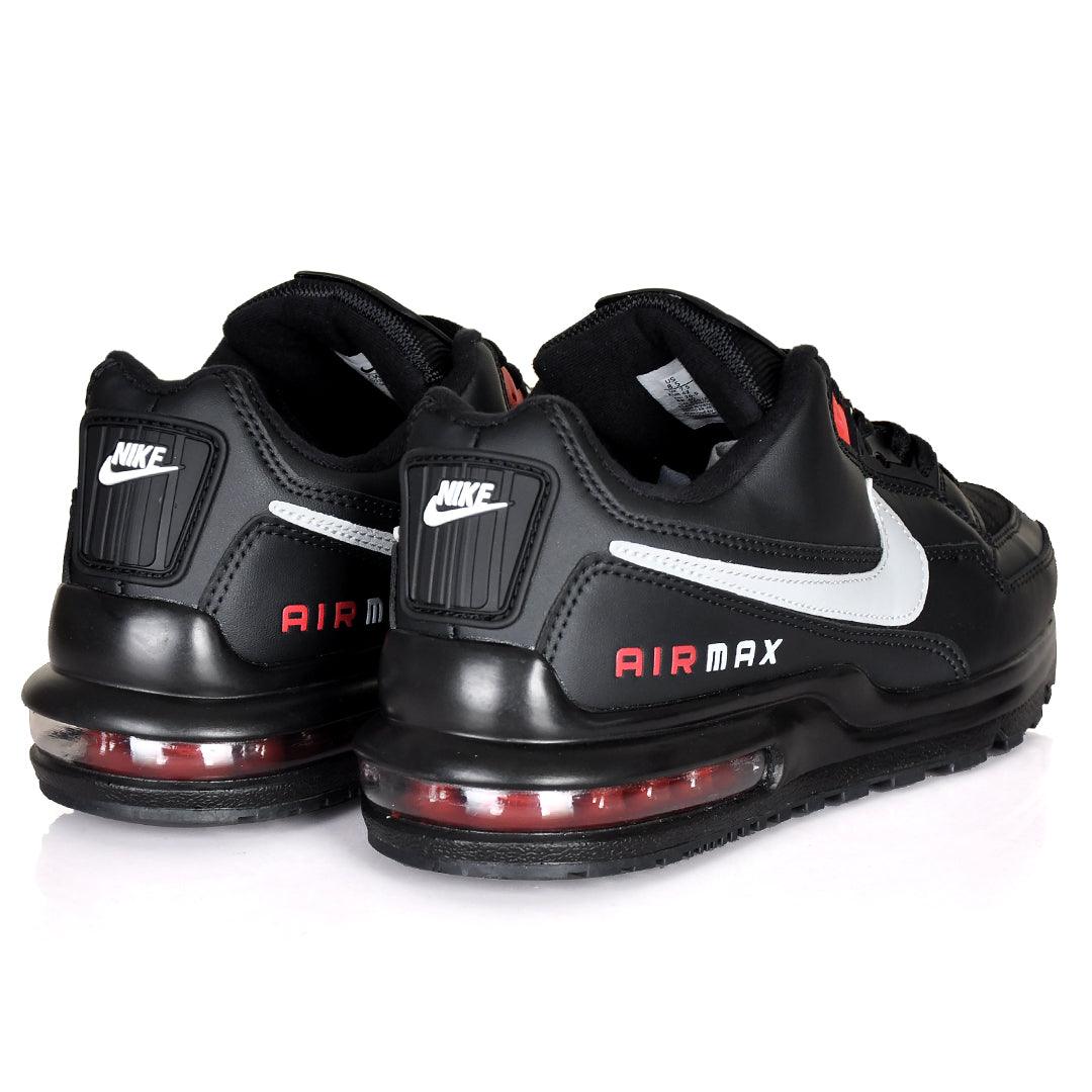 NK Max LTD 3 Side Logo Patterned Sneakers - Black - Obeezi.com