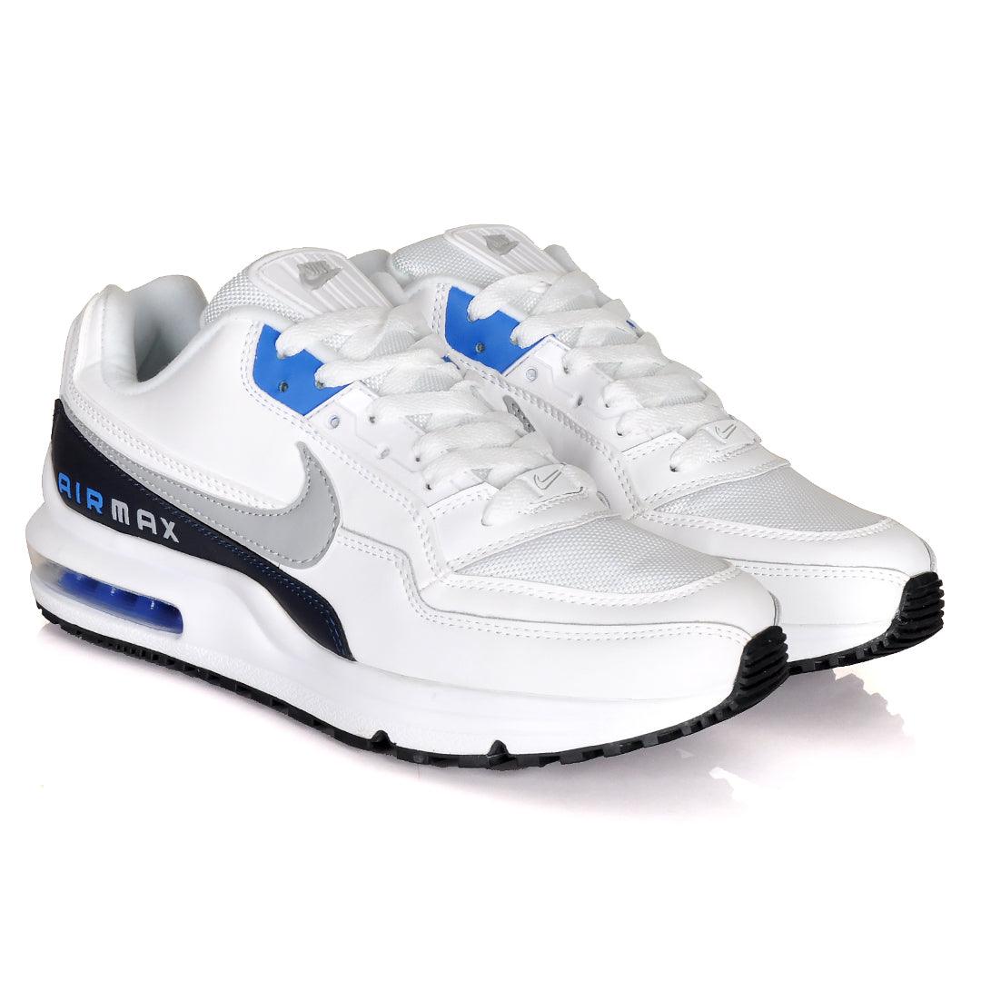 NK Max LTD 3 Side Logo Patterned Sneakers - White - Obeezi.com