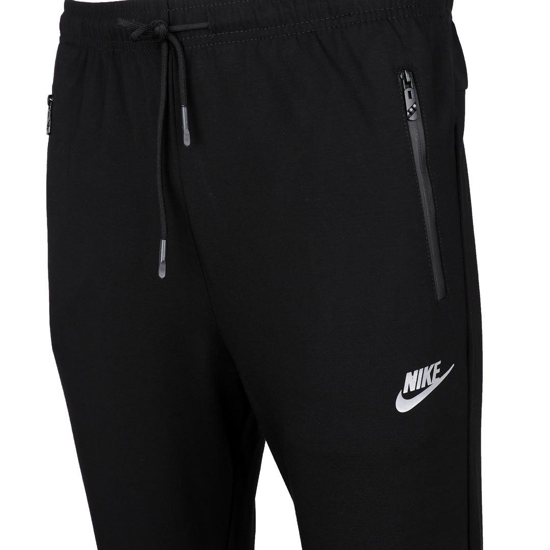 NK Men's Joggers lightweight With Zipper Pockets -Black - Obeezi