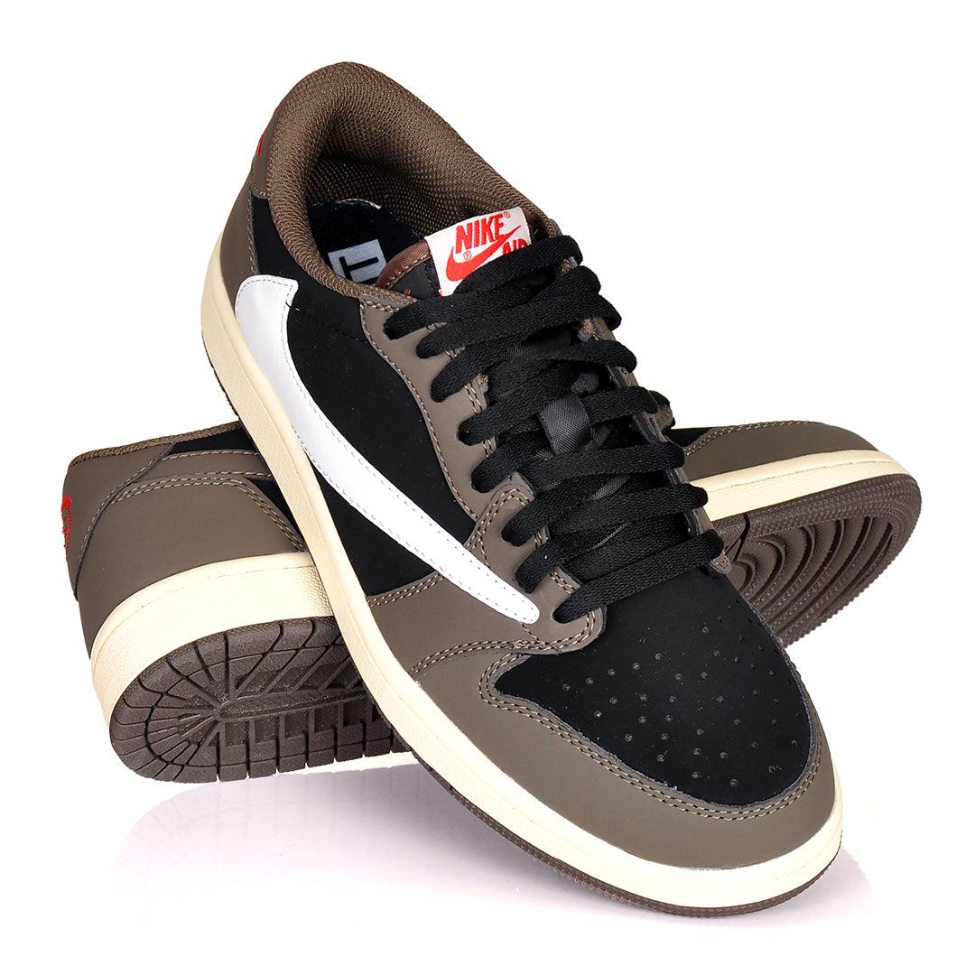 Nk Retro Low OG SP Travis Scott Multicolor Sneakers - Obeezi.com