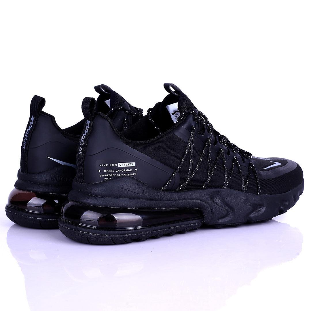 NK Run Utility 360 Degree Reflectivity Black Sneakers Designed - Obeezi.com